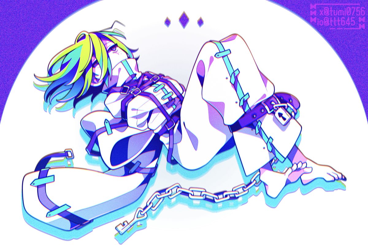 tumi0756's tweet photo. #カロガド
(病)ちゃんと(幽)ちゃんの絵2枚✨ https://t.co/p21WlzIJEl