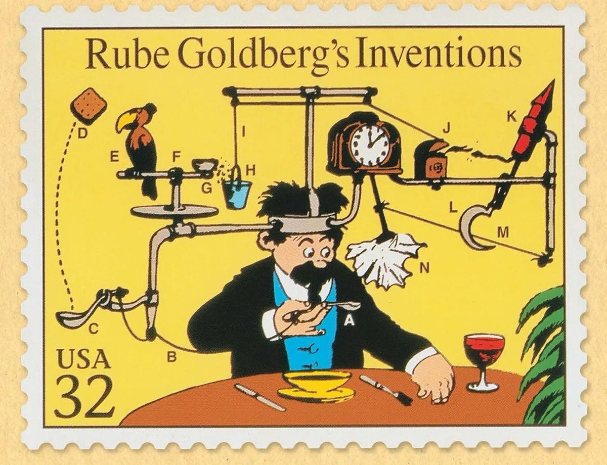 in_node65718's tweet photo. @cryptodotnews Crypto is building Rube Goldberg machines instead of just using ICP, lol https://t.co/z6LhzJFGyc