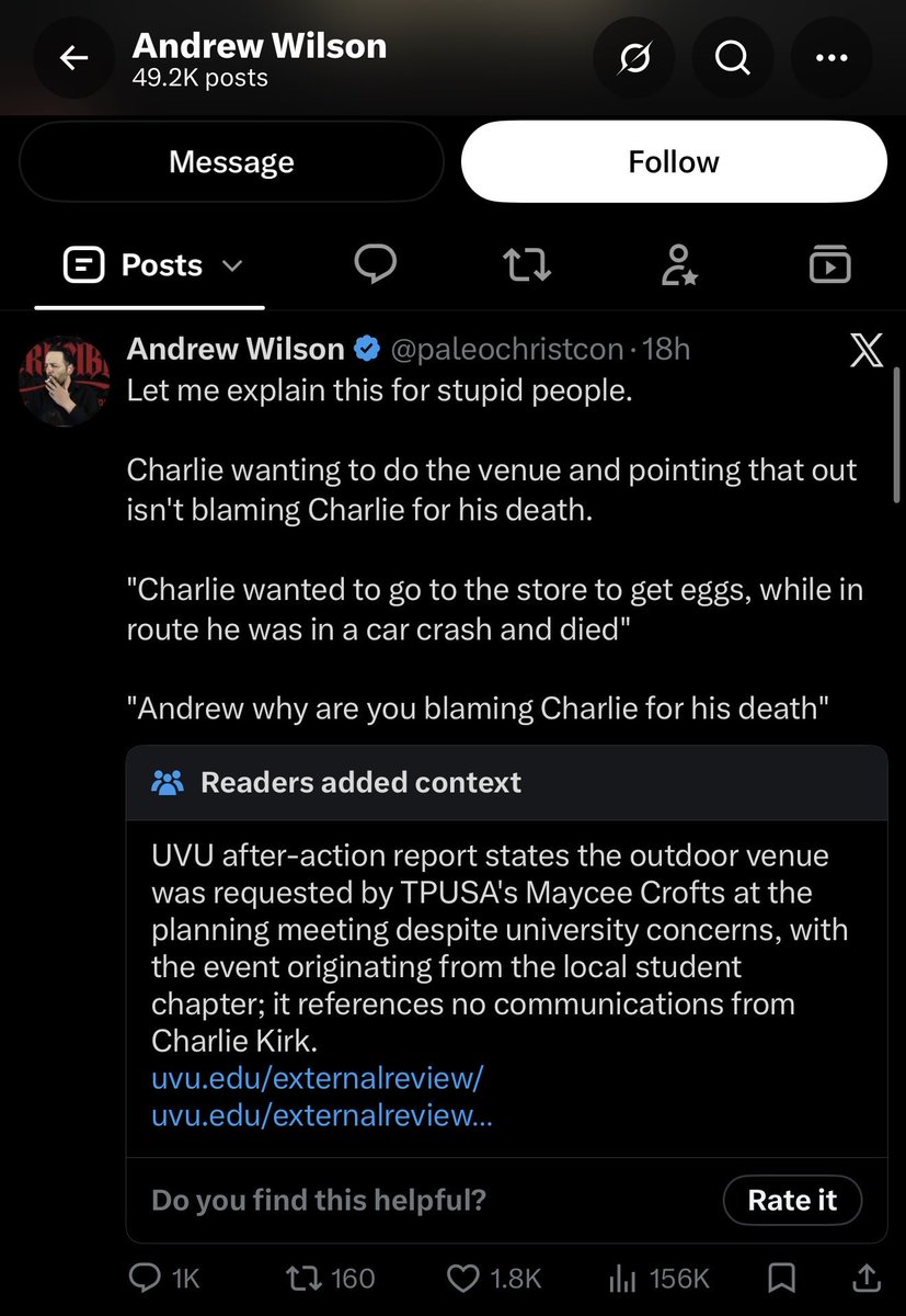 GoysAnonymous's tweet photo. This faggot @paleochristcon got community noted… again. 😂🤣 https://t.co/0yFNrDnKr9