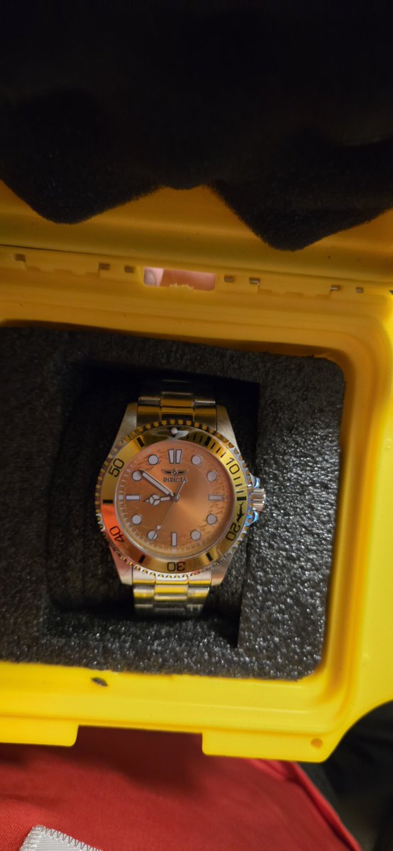 DaileyShortsWTF's tweet photo. #Invicta Sale
This Case is Flawless, the watch is even sexier.
Upgrade your wrist with this 43mm Invicta Pro Diver Kromatyk w Stainless Steel Band.
New w/ tags,
$125 w/ case, $80 w/o case (will insure/protect) https://t.co/NAi9g5xbPW
