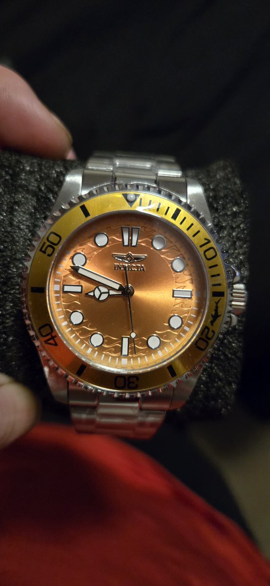 DaileyShortsWTF's tweet photo. #Invicta Sale
This Case is Flawless, the watch is even sexier.
Upgrade your wrist with this 43mm Invicta Pro Diver Kromatyk w Stainless Steel Band.
New w/ tags,
$125 w/ case, $80 w/o case (will insure/protect) https://t.co/NAi9g5xbPW