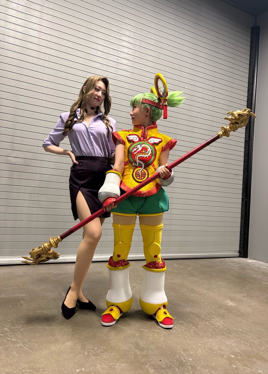 haruko_ono's tweet photo. 「TIGER &amp; BUNNY」THE STAGE
東京千穐楽ありがとうございました。

ボクたちのねえさん。
ボクたちのネイサン。

みんなにつまらないって言われたけど、私は言う。どうしても言いたかった。
兵庫公演も、よろしくお願いいたします。

#舞台タイバニ https://t.co/VGeaPeOPg7