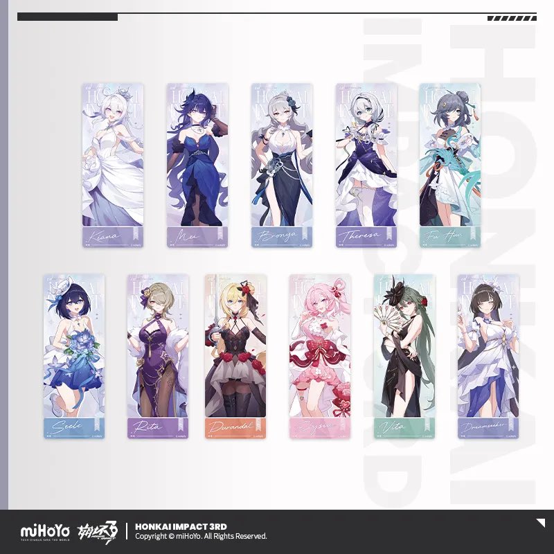NekoNewss's tweet photo. Hi cuties!~💖✨

-New 10 year anniversary laser tickets for 15 RMB each

-New 10 year anniversary badges for 18 RMB each

starting September 30th!

Characters inc. Kiana/Mei/Bronya/Elysia/Teri/Fu Hua/Dreamseeker/Seele/Durandal/Rita/Vita

Link below!

#HonkaiImpact3rd https://t.co/IRsq7KCuUT