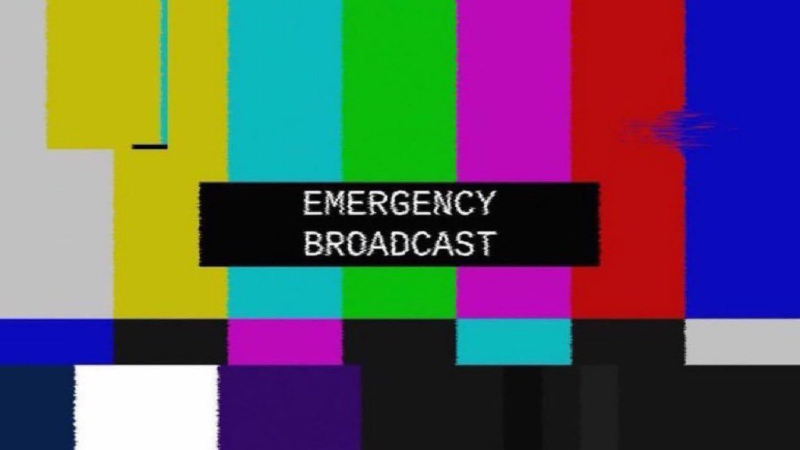 CharlieWarplzd's tweet photo. President Trump will surely invoke the Insurrection Act.

The Emergency Broadcast System (EBS/EMS) will be activated.

There will be a power outage lasting 10 days.

Prepare yourselves.

H/T The Camelot Era https://t.co/a4YhJ9DJca