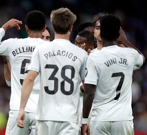 theMadridZone's tweet photo. 🗣️ Cesar Palacios: “My dream 5-a-side of players I trained with? Me, Thibaut Courtois, Sergio Ramos, Jude Bellingham and Vini Jr.” ⭐️ https://t.co/qEfCRmDhkK