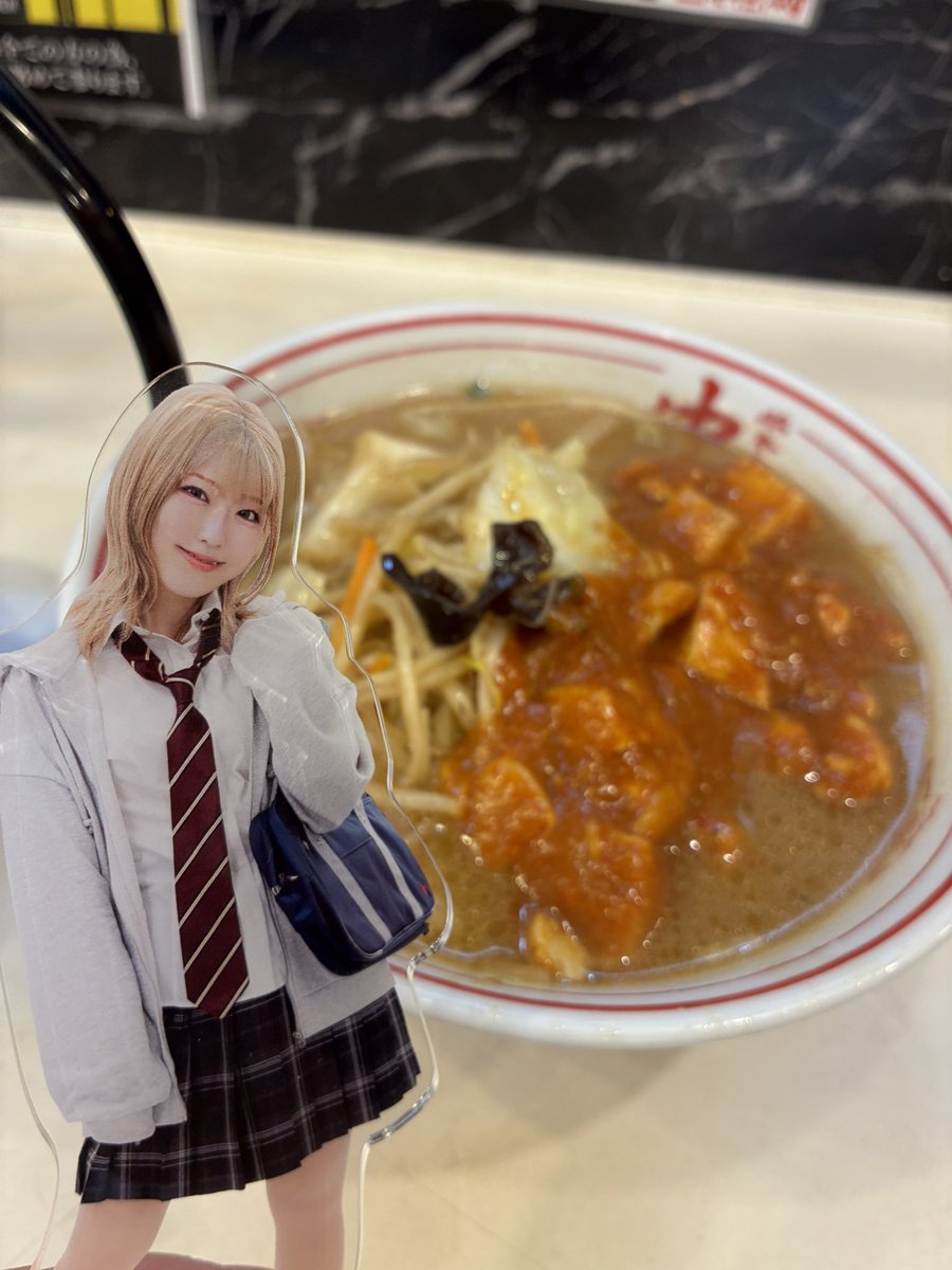 logos_283's tweet photo. 関根瞳さん、蒙古タンメン中本だよ…
MSP2日間お疲れ様でした！！ https://t.co/8O2ilFnB8k
