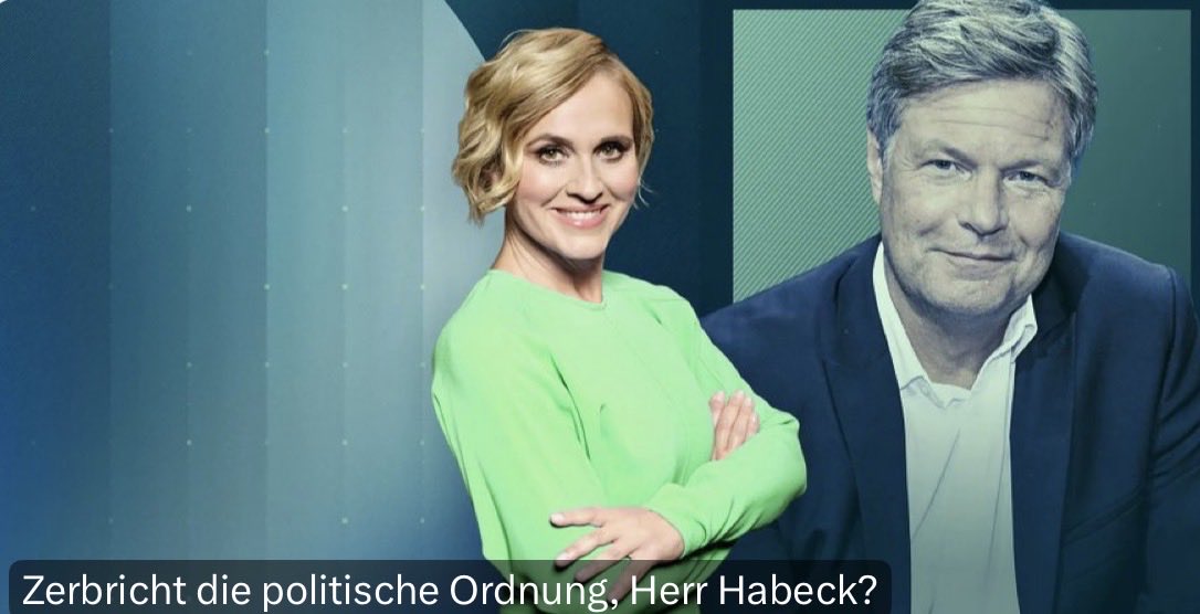 AMoehnle's tweet photo. Dreist. Ein funktionsloser Ex-Minister einer 13.5%-Partei (Insa) bekommt bei Miosga ein Einzelgespräch zur besten Sendezeit, sowas wurde auch bei ARD/ZDF einst nur (Ex-)Bundespräsidenten oder dem Papst zugestanden. https://t.co/VFCOjOjrAM