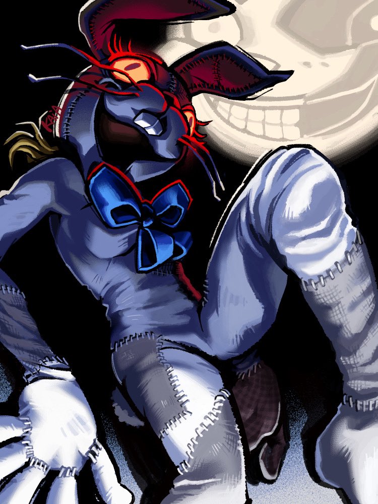2ma2ma_kai's tweet photo. Harvest Moon🌝 #FNAF https://t.co/1zNR0mjh9S