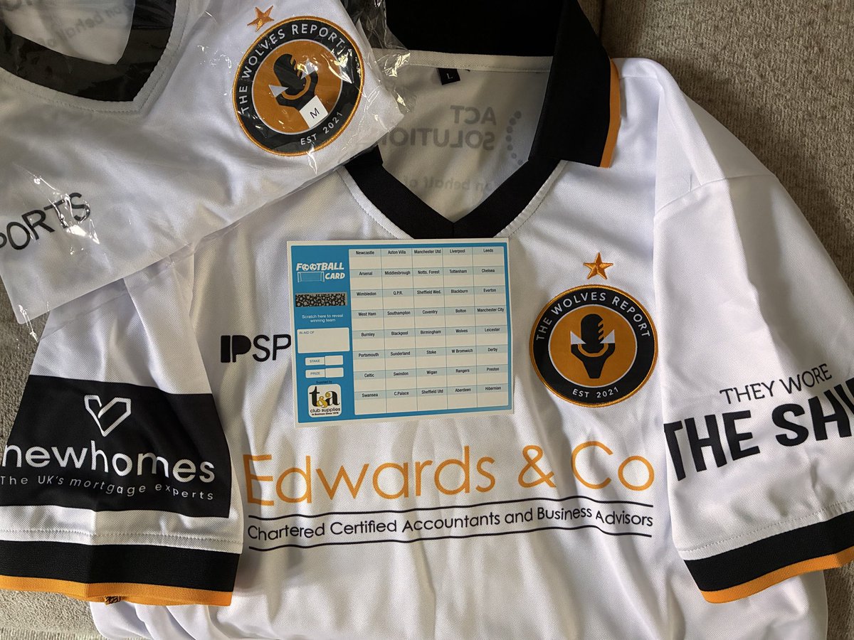 MrRyanLeister's tweet photo. #wwfc | Charity football card | Shirt

It’s £5 per team with all proceeds going to the @wwfcfoundation via @theCCC2026 just giving page with the winner getting a new @TheWolvesReport M or L shirt (see pictures).

Please reply with what team(s) you’d like & I’ll assign teams randomly after payment. Thank-you.

RT’s also appreciated, thank-you.

https://t.co/tWm0laerv1
