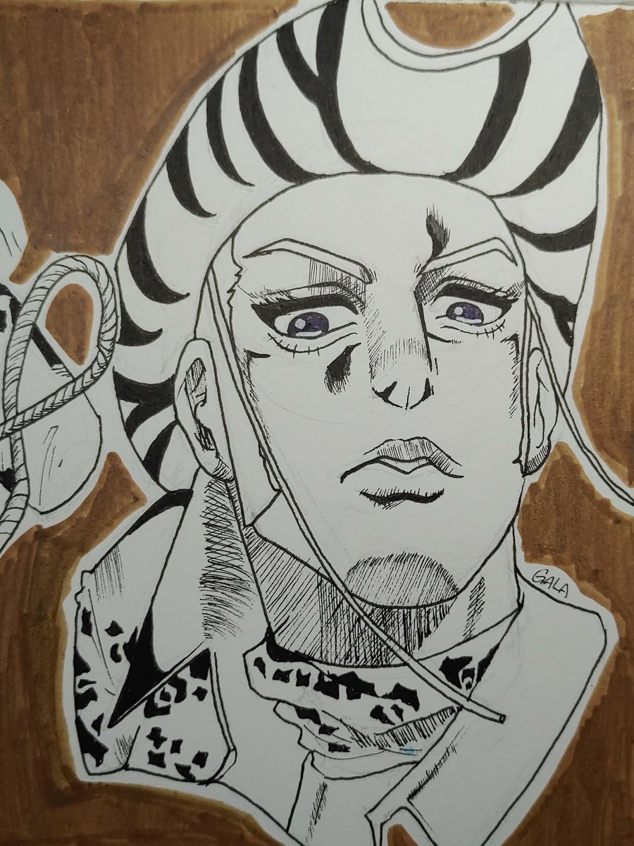 galadoesart's tweet photo. He's still a weirdo for trying to pursue a 14 y.o kid 😭💔
.
.
.
#steelballrun #mountaintim #sketches #artmoots #artph https://t.co/aZUuUE7XU3