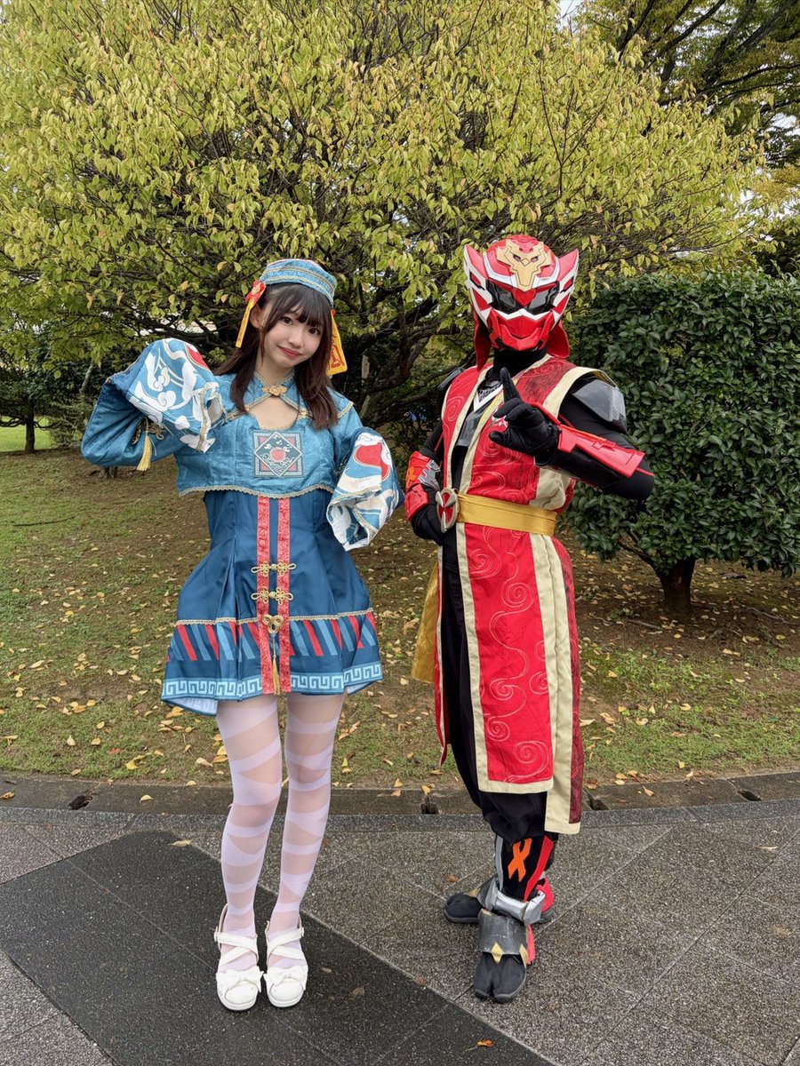 JNanae's tweet photo. 今日は｢岡垣こども秋祭り｣
たくさんの子供たちと一緒に遊んだよ💓

1日自衛隊員したり、キョンシーになったり、浴衣を着て盆踊りしたり✨
盛りだくさんすぎた❣️

久しぶりに門司町長ともお会いできました🙇‍♀️

これからも岡垣を盛り上げていけるようにPR特派員頑張ります♡ https://t.co/0DyTd27ZKs