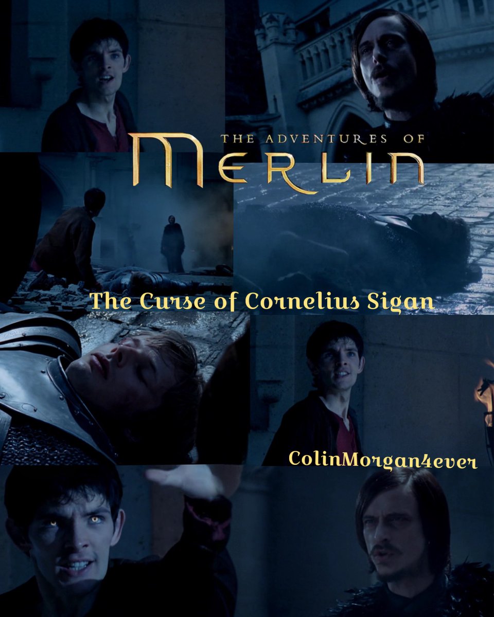CMagnumfan's tweet photo. #posterdesign from every episode of #MerlinTvSeries now with 32/39 season 2 episode 1 #TheCurseOfCorneliusSigan aired on the 19th September 2009. Whilst #Arthur is down #Merlin must defeat Sigan alone #MerlinBBC #MissingMerlin #ColinMorgan #BradleyJames #MackenzieCrook https://t.co/eGWWSXm1XT