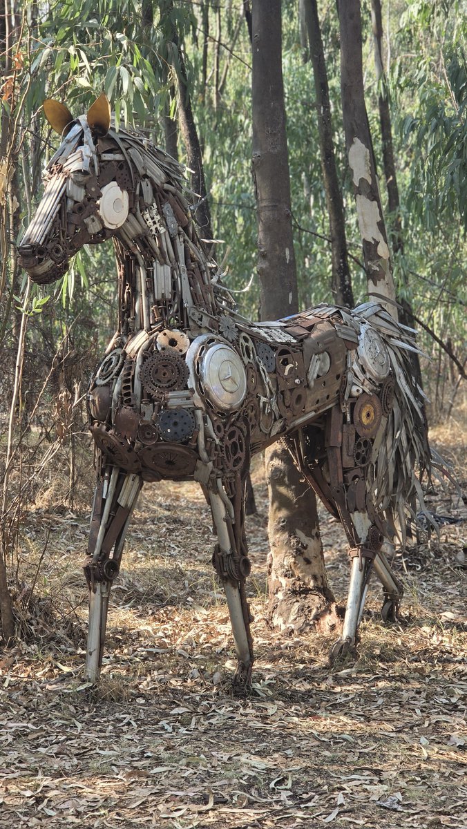 LinseyGallery's tweet photo. We are out and about today and we came across this magnificent piece of a horse.

Would you know where we can find it?? https://t.co/V1ramgG4jw
