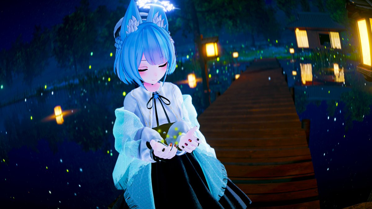 tsuki_s_flower's tweet photo. #vrchat

world : 星映しの湖 -Star Reflection Lake-
created by Nekopyo https://t.co/zXGBINv5i1