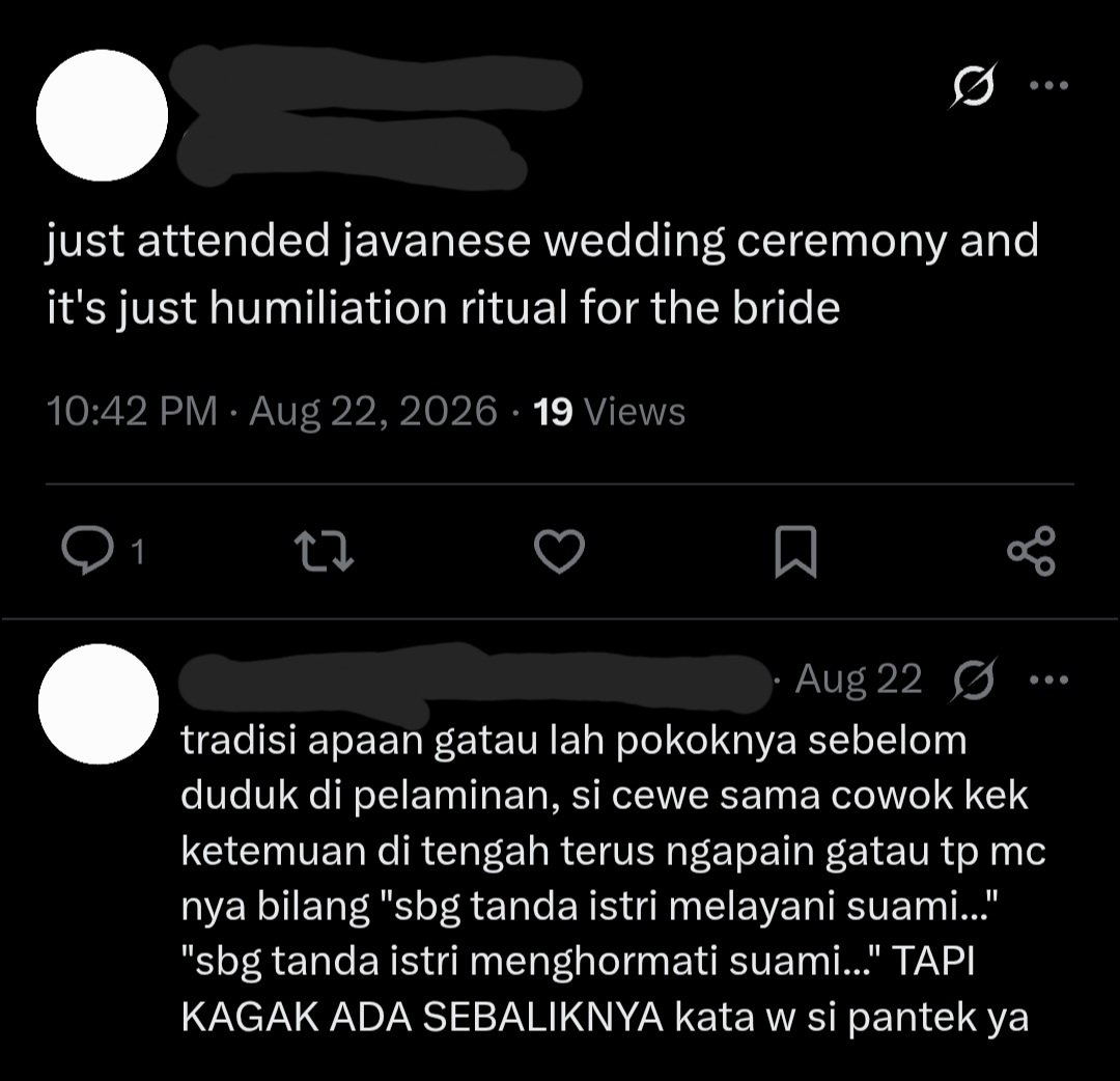 user4768346296's tweet photo. my contribution to nikahan adat jawa discourse https://t.co/3jCTVDCaNd