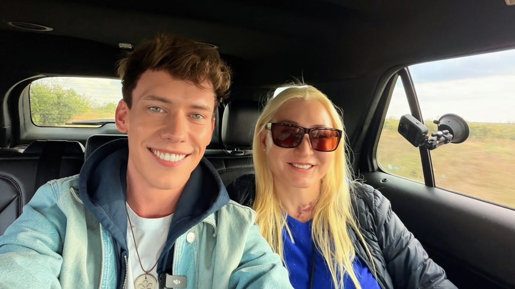 CaolanReports's tweet photo. .@ZarinaZabrisky and I &amp; have been friends since 2019 where we made our first report together combatting russian propaganda.

Now, 7 years later, we are heading out on a journey across the front lines to show the world the truth about this incredible country. 🔥❤️🇺🇦 https://t.co/Lom3qkaOOf
