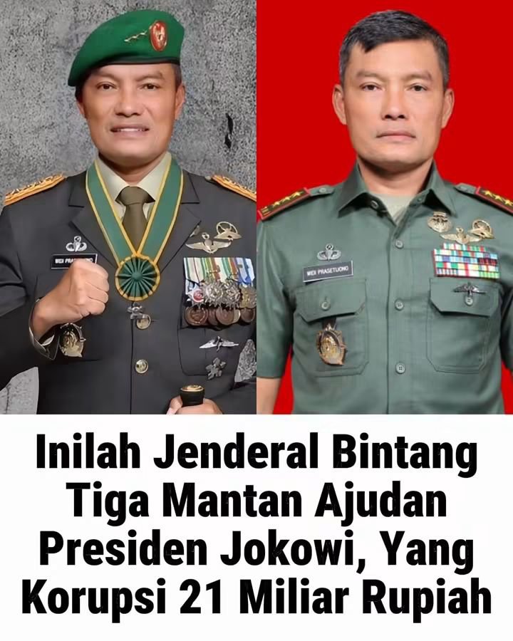 Alitt4mb3ng's tweet photo. Bintang tiga di pundak, tapi kelakuannya maling!

Sudah dipercaya jadi ajudan Presiden, disumpah jaga negara, eh malah jaga rekening pribadi. 21 Miliar! Itu uang rakyat, bukan uang warisan bapak lo!

Seragam loreng, medali segudang, tapi mentalnya rampok. Copot bintangnya, penjarakan, miskinkan! Jangan cuma pensiun, bikin malu TNI!