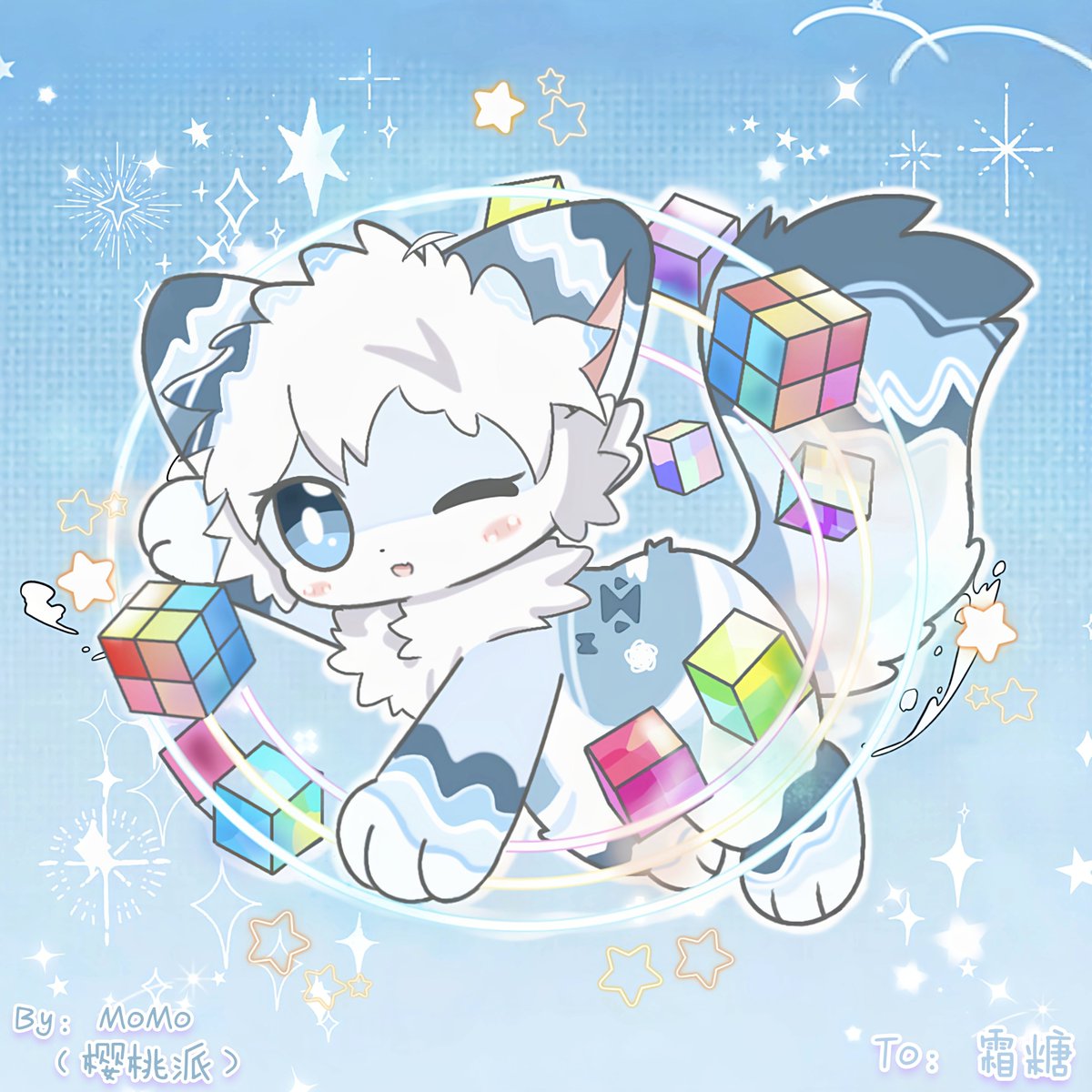 MoMo_Cherrycake's tweet photo. #furry #furry_art #pokemon #Sylveon 近期绘画总览 https://t.co/IJVXHkKM7m