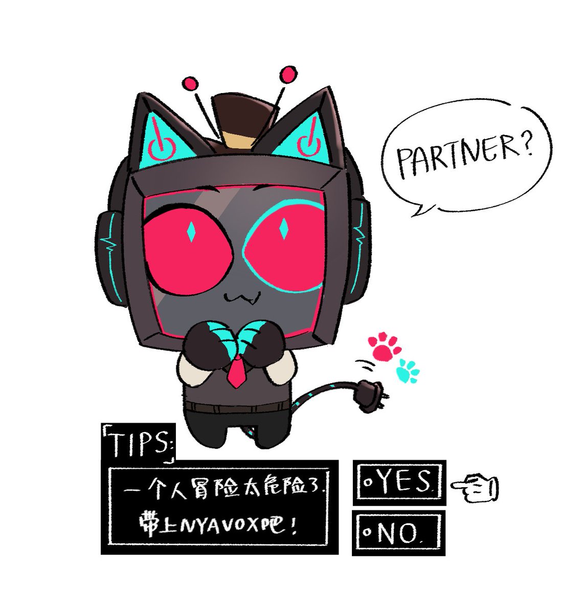 yanbei42's tweet photo. #hazbinhotelvox #HazbinHotelFandom 
˃ ˄ ˂̥̥ https://t.co/uDOSW6Ujmk