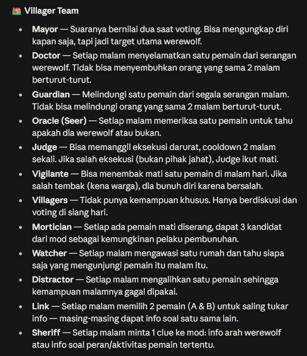PrincipalMaxim's tweet photo. Daftar peran dan manfaat. https://t.co/OHuWF9LATz