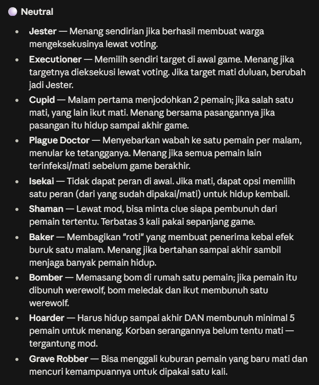 PrincipalMaxim's tweet photo. Daftar peran dan manfaat. https://t.co/OHuWF9LATz