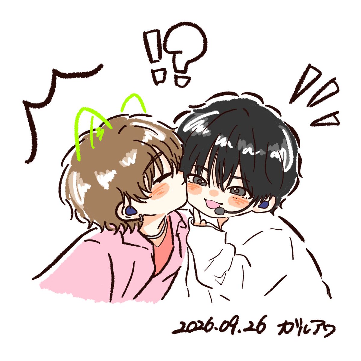 feni108's tweet photo. 描いてしまった…
 #しよっと  #KO1KEYZ_FA https://t.co/wylYT4OVAD