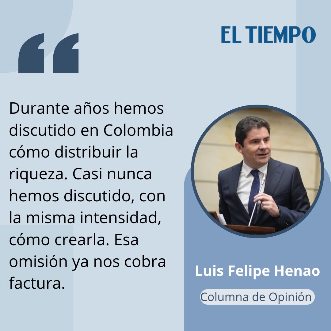 luisfelipehenao's tweet photo. Ningún recurso natural basta si una inversión espera años entre trámites, licencias, consultas y cambios regulatorios. El tiempo perdido no es neutro: es empleo que no nace y recaudo que no llega.

https://t.co/Ra6NPo4B9N https://t.co/JcnQrqj8lg