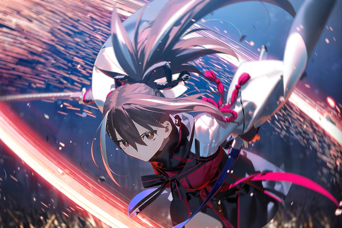 doramukann6's tweet photo. メイドの嗜み、冥土へのお見送り。
#FGO #河上彦斎 https://t.co/Qdycgwcxw1