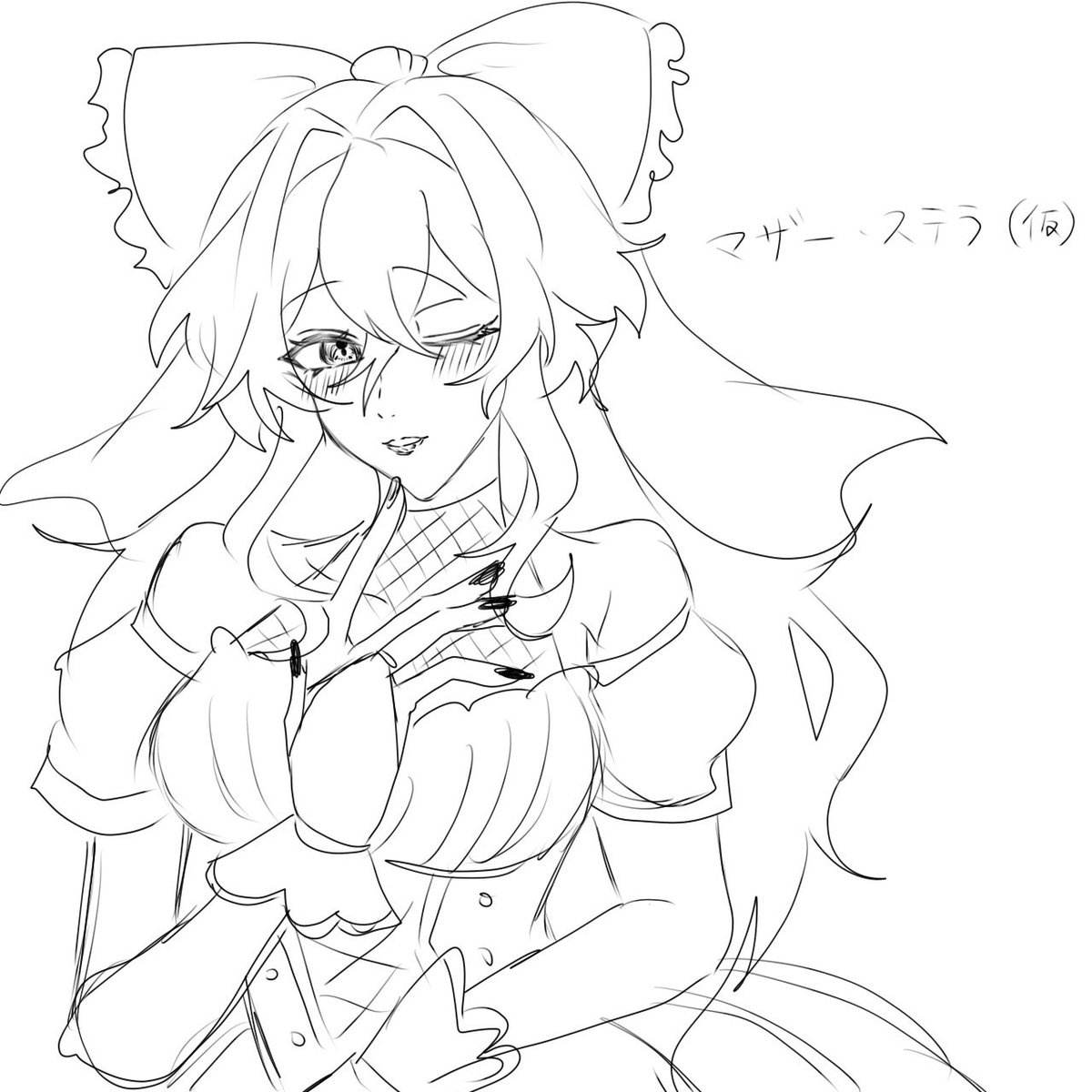 BOMB_0906's tweet photo. 高校時期の創作
出すかは謎
シルヴィーユはゼ〇ゼロ知る前に描いたんですけどあの子に似てるので没…ぽいぽいします https://t.co/JmQzTfCmnO