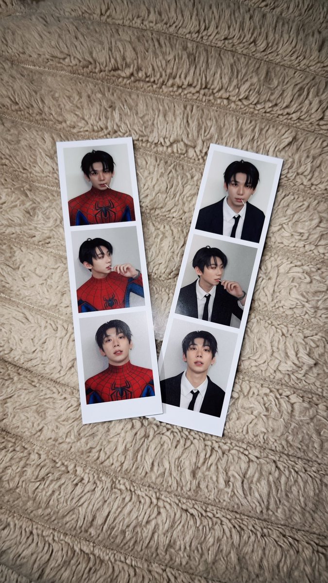 deijilio's tweet photo. Made these SpiderHAN photostrips &amp; print sets for the event! 🕸️✨ Hope they found a happy home with my fellow FOHAs! 

#SpiderHan #PeterParkHan #parkhan #ahof #cse 

@AHOF_official https://t.co/HPNZM6aip4