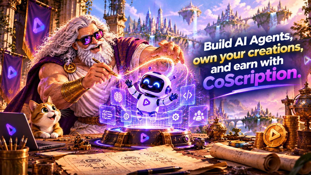 CoScriptionAI's tweet photo. 💡 AI creators deserve more than just ideas—they deserve ownership and rewards!

🧠⚡️ With CoScription, #AI enthusiasts and developers can build powerful AI Agents, monetize their creations, and contribute to a decentralized intelligence economy.

base:0x6eefbfc95c7810adf53ac232d1de911839918749