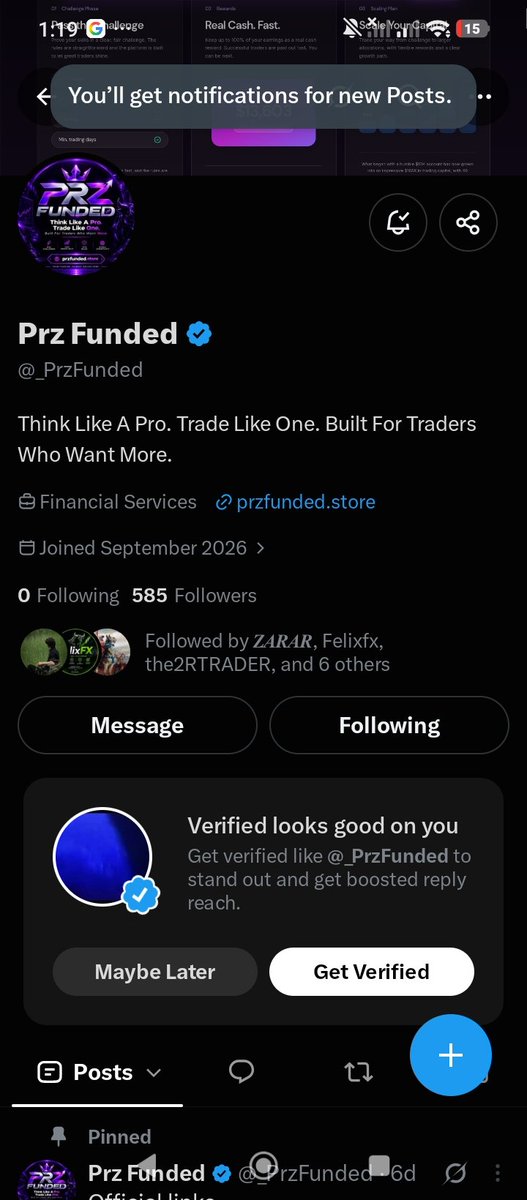 solymanvanw's tweet photo. @THE_SNR_SNIPER @_PrzFunded Consistency, patience, and hustle are what keep me going. Super excited for this giveaway opportunity and hoping to be one of the lucky winners! All steps done 🙏🏻
@akeem3638 
@Olaoluwakiitan0 
@Da_Treble_Man
Really hoping I win 🙌🏻🤍
Done ✅ https://t.co/DAdXMOnCRi
