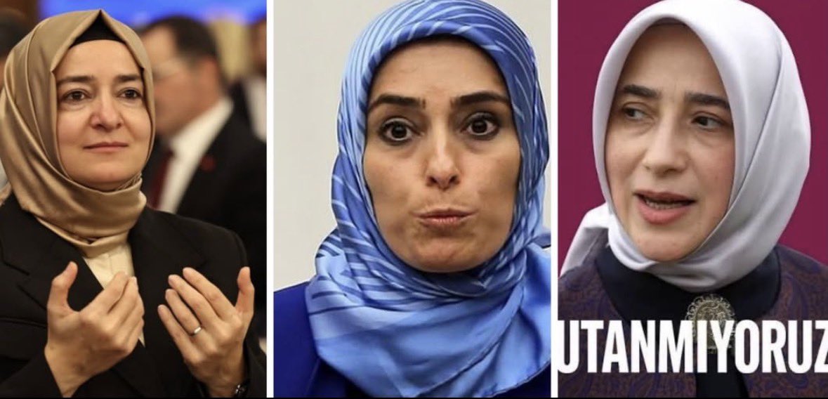 TucYlmaz1881's tweet photo. Türbanlı bacıları nasıl da güzel soyuyor ülkeyi ama..
Evet, utanmıyorlar 
#FatmaBetülSayanKaya https://t.co/2gau1NccHC