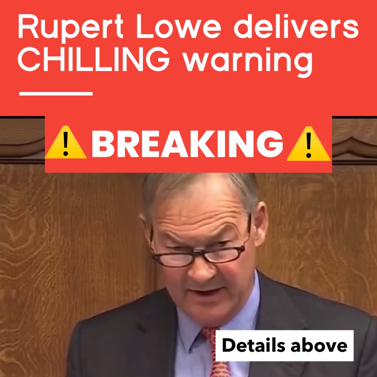 StevenJonMiller's tweet photo. 🚨ALARMING: Rupert Lowe has taken to social media with a chilling warning for the British people. 

He posted:

“We are welcoming, accommodating and harbouring countless foreign nationals who hate us, detest our way of life and want us dead. We must remove them all from our country, before it's not our country anymore. It's that simple”.

Is he right? Or is his warning overblown? 🤔