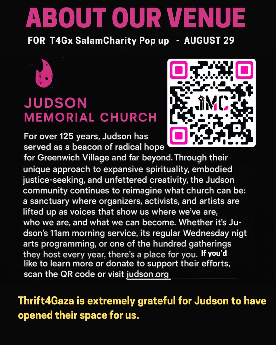 johnramirez2mk2's tweet photo. Join our annual summer thrift pop-up with Salam Charity! Shop clothes and shoes, get a free item with every purchase, and enjoy local vendors and raffles. All thrift proceeds support Salam Charity’s Gaza initiatives. Tickets available through Aug 25. https://t.co/4DfH7kjFaY