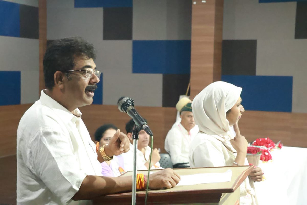 ShetSadanand's tweet photo. Attended the International Week of Divyang People and International Day of Sign Language programme at Sanjay School, Porvorim, organised by the Department for Empowerment of Persons with Disabilities and the State Commission for Empowerment of Persons with Disabilities, Government of Goa.

It was inspiring to witness the efforts towards promoting inclusivity, accessibility and empowerment of the Divyang community.