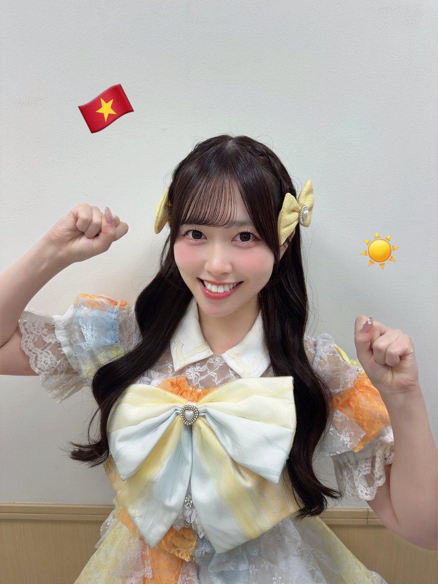 koharu_KLS0411's tweet photo. 🇻🇳ベトナム2日目🇻🇳
ありがとうございました！☀️

一緒に来てくださ��た皆さん♡
現地の皆さん♡本当にありがとう🥺🫶🏻

Mình sẽ cố gắng để có thể quay lại lần 
nữa!
(また来られるよう頑張ります！)

 #カワラボサウス #有村心晴 https://t.co/HJqXxHAEFi