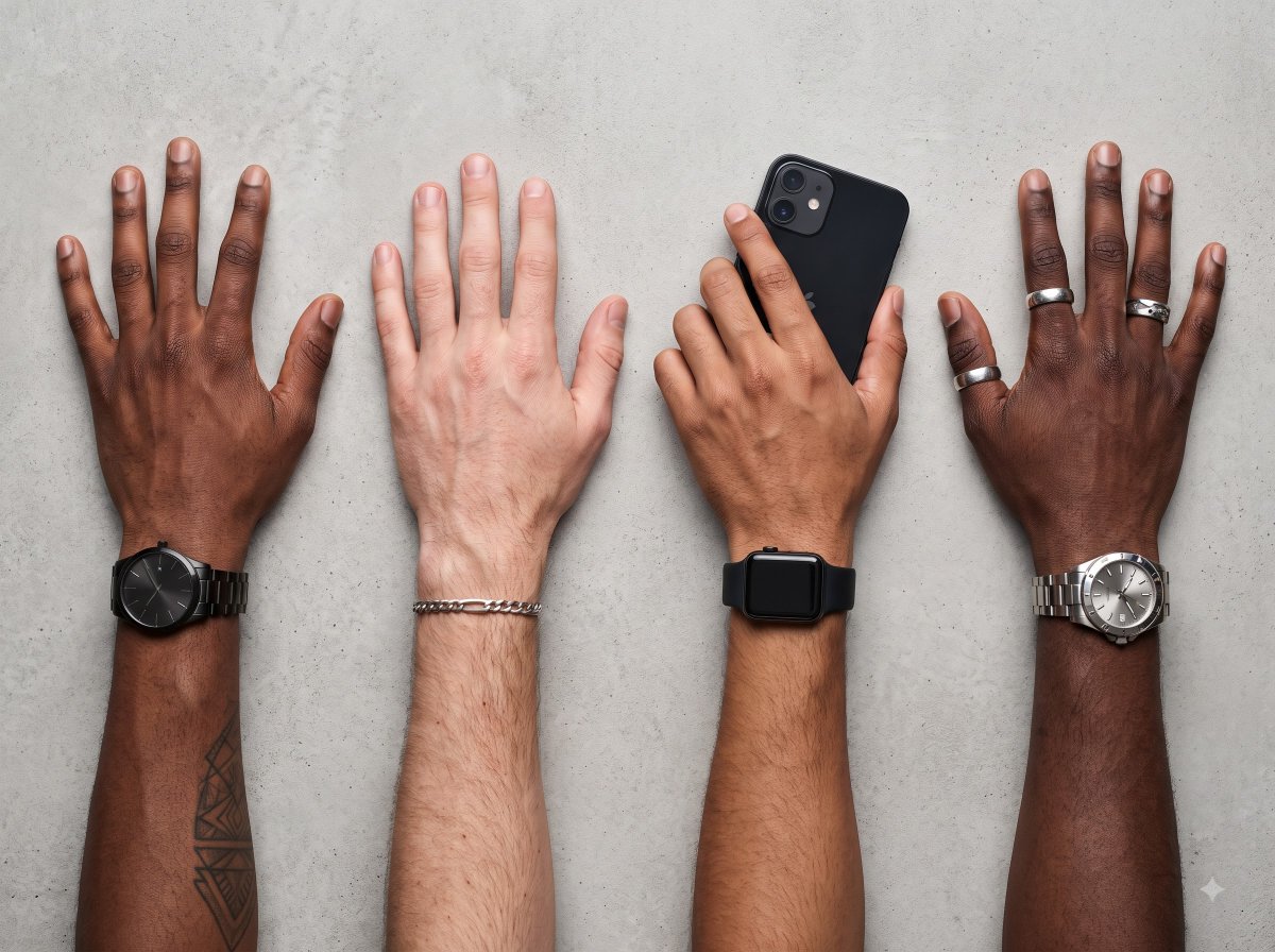 CraizPraz's tweet photo. Can you guess which hand belongs to the richest person? 💰 https://t.co/39lj9HzFu3