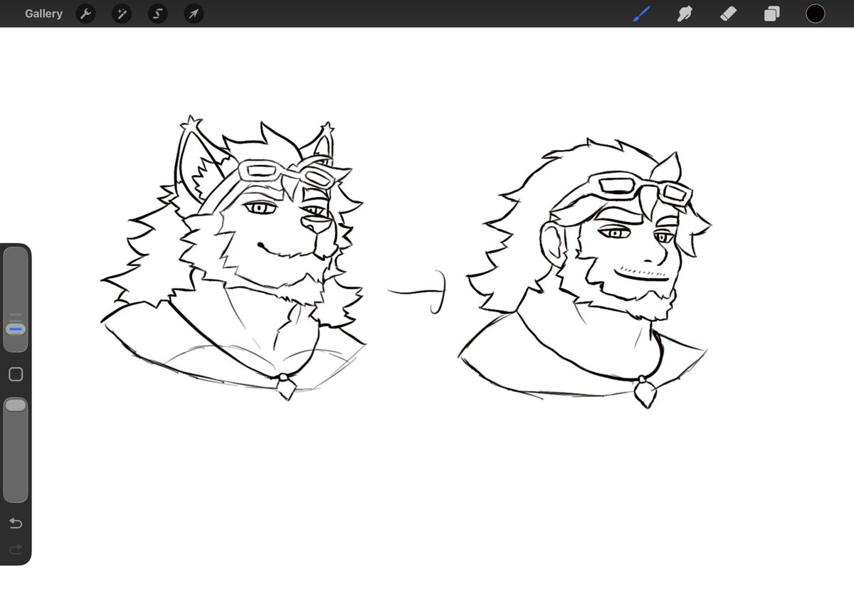 xndrcrn's tweet photo. What if Xander was human
I wanted to try drawing humans so i said why not https://t.co/LHN7shn4HI