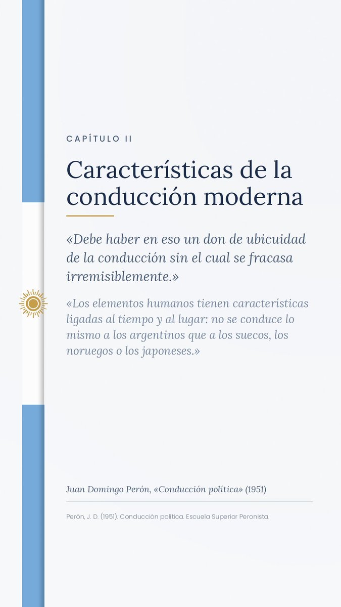 YUTSUNJLB's tweet photo. Perón, J. D. (1951). Conducción política. Escuela Superior Peronista.

#organización #peronismo #doctrina https://t.co/VEP4n0sd36