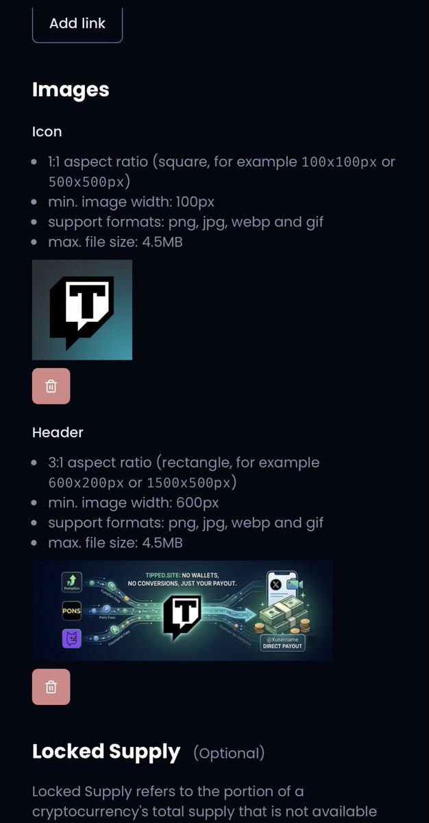 UseTipped's tweet photo. @Ignotenk0 Dex will be paid just after launch this time https://t.co/d9TSMX9iME