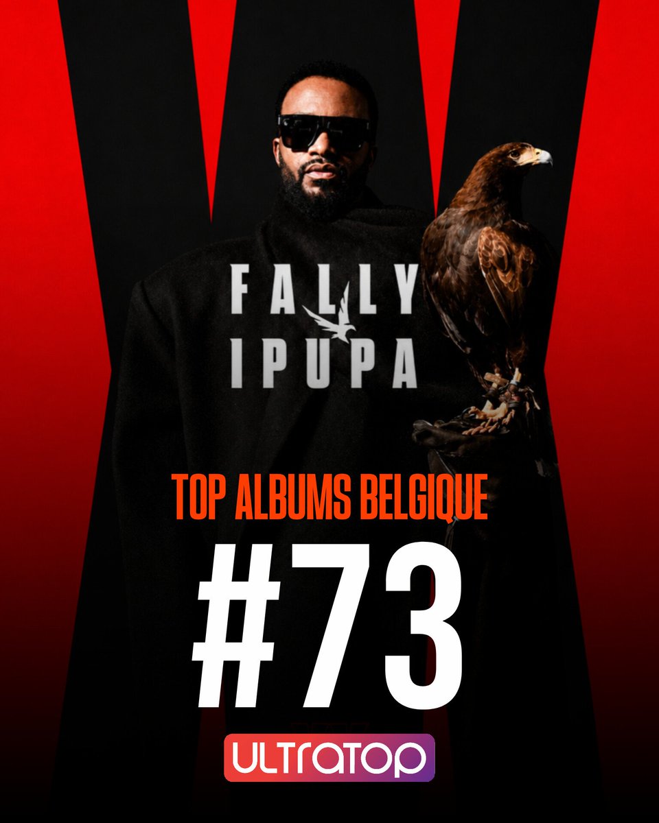 histoiremarche's tweet photo. 📊 « XX : Délirium » fait son entrée à la 73ᵉ place d'Ultratop Albums TOP200 en Belgique ! 🇧🇪 

Pour situer cette performance par rapport aux précédents albums rumba de Fally Ipupa:

💿 « Formule 7 » avait débuté à la 150ᵉ place, le 24 décembre 2022.

💿 « Control » avait fait son entrée à la 58ᵉ place, le 10 novembre 2018, et conserve à ce jour le meilleur classement d'entrée pour un album rumba de Fally Ipupa en Belgique.

🏁 Toutes catégories d'albums confondues, le meilleur classement de Fally Ipupa en Belgique est détenu par « XX », qui avait fait son entrée à la 14ᵉ place, le 25 avril 2026.

📀 « Tokooos » avait débuté à la 21ᵉ place, le 15 juillet 2017.

📀 « Tokooos II » avait, quant à lui, fait son entrée à la 58ᵉ place, le 26 décembre 2020. Il détient également le record de longévité de Fally Ipupa dans le classement Ultratop, avec 25 semaines cumulées.

🎧 « XX » et « XX : Délirium » sont disponibles sur toutes les plateformes:

XX :
https://t.co/I5kUZhkPjW

XX : DÉLIRIUM :
https://t.co/9eoVrdBITN