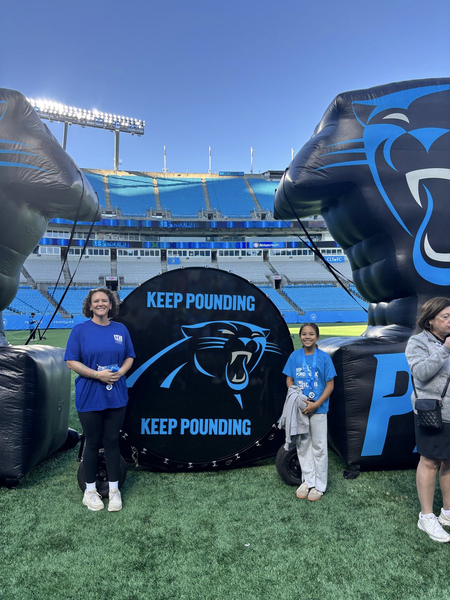 Whoaabro_34's tweet photo. We are on a roll this year!! #KeepPounding #5K #PanthersLegends @Panthers https://t.co/lKbeqAXYgs