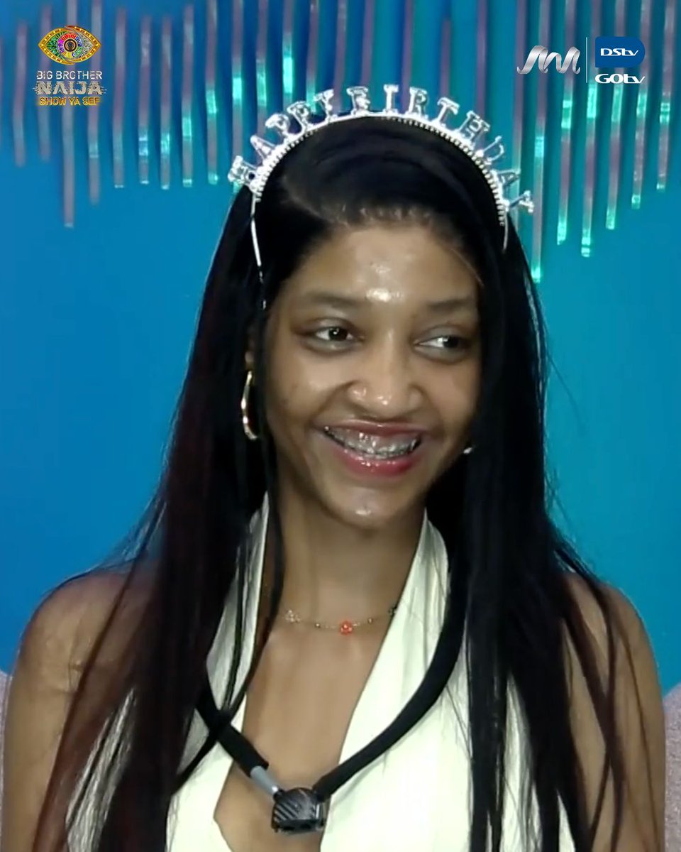 BBNaija's tweet photo. The birthday girl 🥳 #BBNaija https://t.co/8tEc0GkAp8