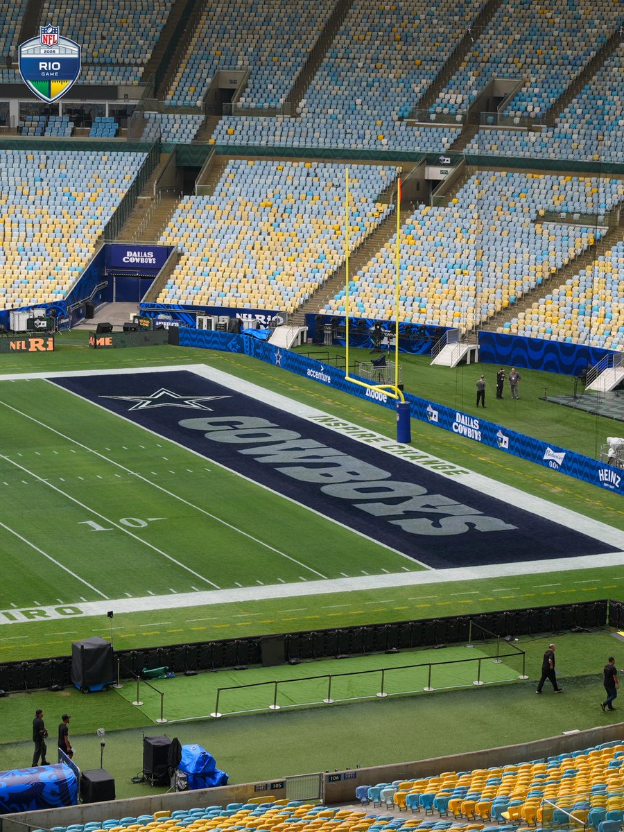 NFLBrasil's tweet photo. O Maracanã tá lindo DEMAIS. 🏈🥹 https://t.co/CY7YnOYfYB