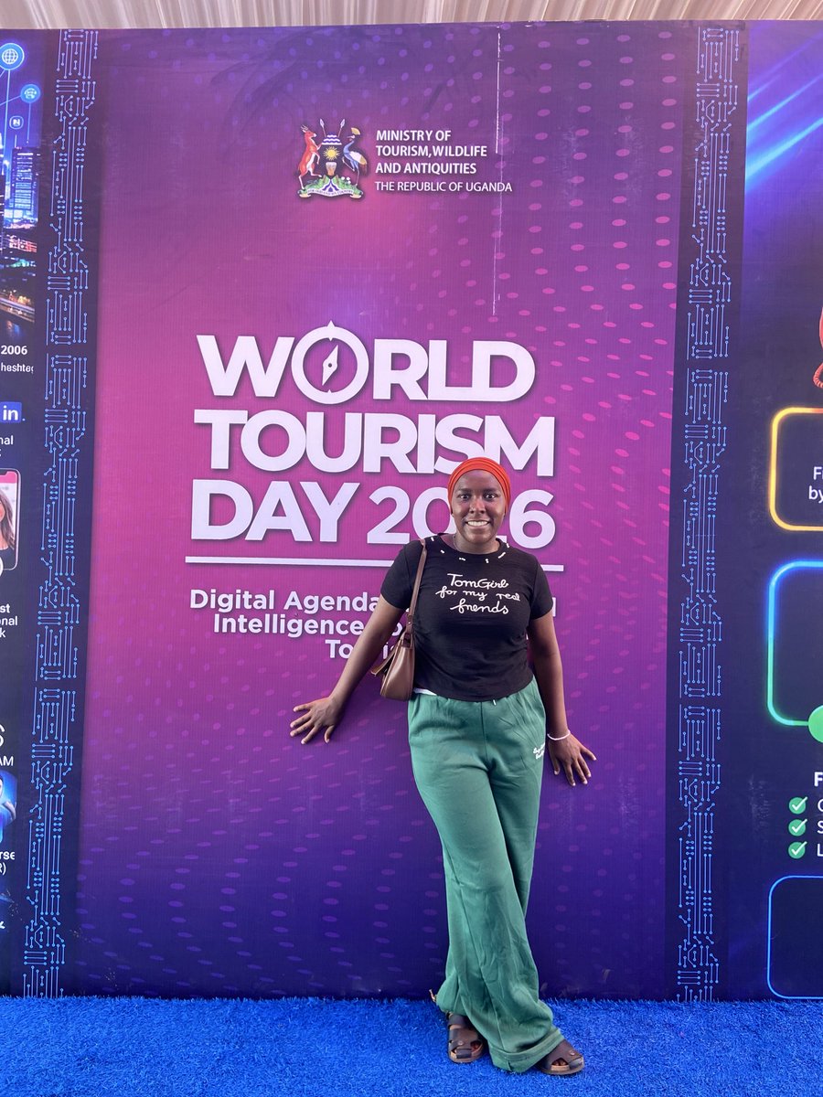 sha56795's tweet photo. Proud to have participated in World Tourism Day 2026, themed 'Digital Agenda for Sustainable and Intelligent Tourism Transformation' — organized by MOTWA ,Exciting conversations on where tech is taking our industry! 🇺🇬 #WorldTourismDay2026 #UgandaTourism #VylahartzTours" https://t.co/bydrXkQDq2