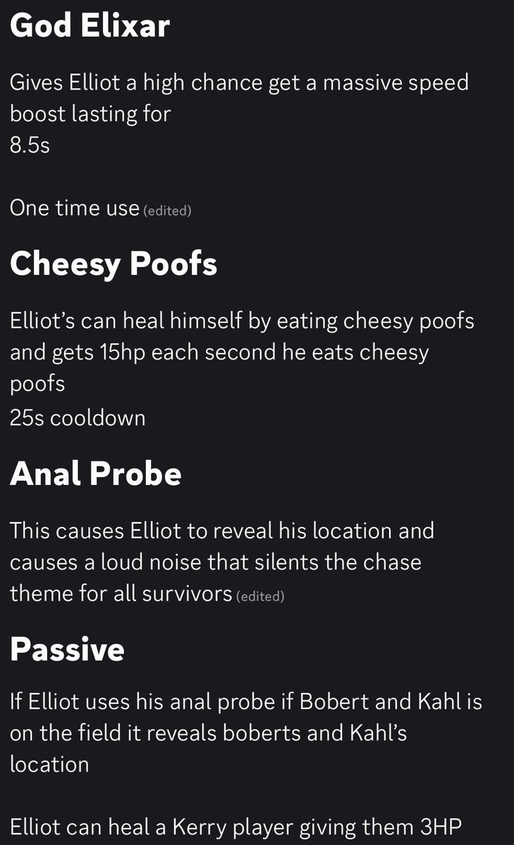 SPFFHTWT's tweet photo. Reworked Ability Sheets for the main 4
Sam: Stunner
Kahl: Support
Elliot: Survivalist
Kerry: Support
#southpark #SPkyle #SPstan #SPkenny #SPcartmam #roblox #aysm #southparkfandom https://t.co/EB7ziG6RIT