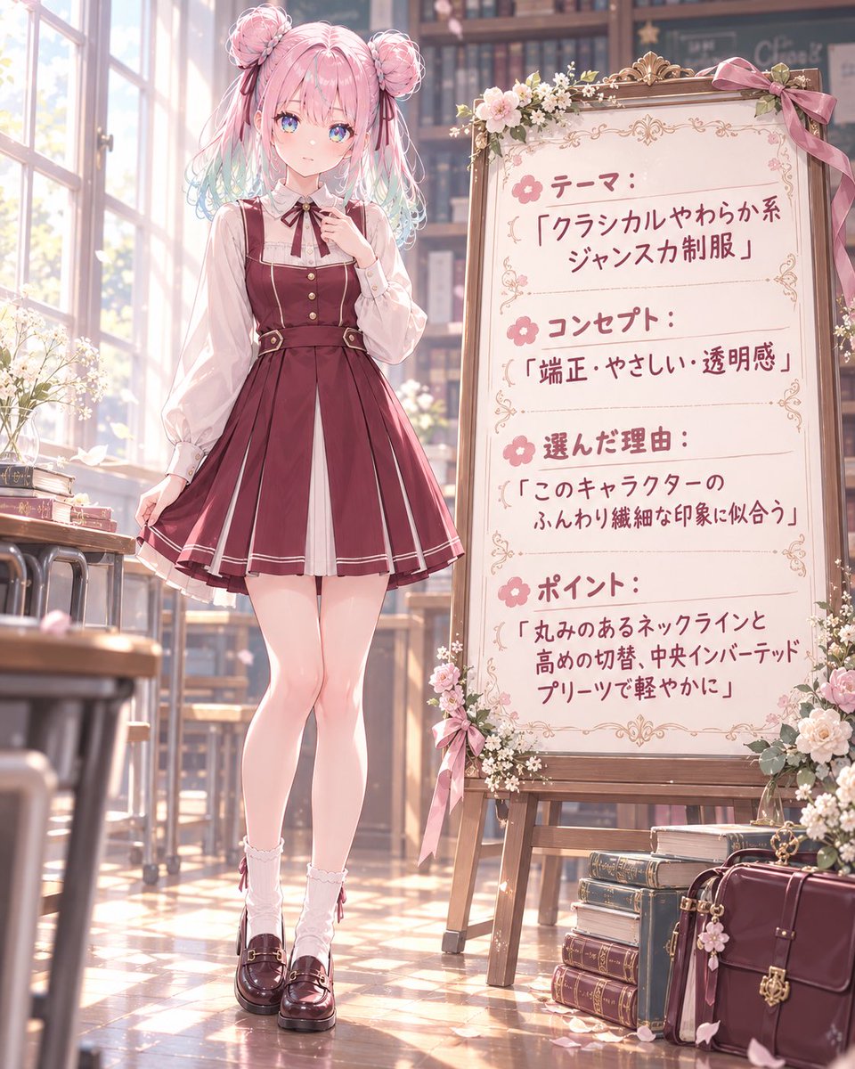 odango_nft's tweet photo. こんばんわ
ジャンスカ普及に一枚噛ませてもらいますよ

個人的には1枚目の髪のリボンがポイント高いです(ジャンスカ関係ないけど🤣)

みなさんは
お好みのジャンスカはありましたか？
#ジャンスカ普及 https://t.co/e1UNDgr5dF