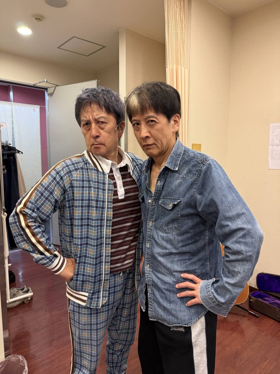 gibson_703's tweet photo. 紀伊國屋終えて、大阪、新潟、新居浜、北九州。楽屋はずっとコスちゃんと2人。今日の大千穐楽、開演10分前！
#第三舞台2026
#パレイドリア
#小須田康人 https://t.co/lt3ZBdjQkV