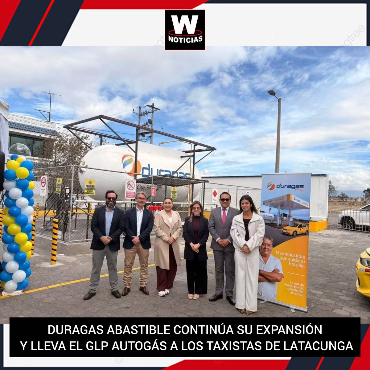 WashingtonAPP19's tweet photo. Autogás y Duragas PRO amplían su presencia en Ecuador con una nueva estación en Latacunga. Más ahorro, menor impacto ambiental y mayor cobertura para el transporte. 🇪🇨🌱
#DuragasPro #Autogas #MovilidadSostenible #Ecuador #Latacunga https://t.co/swh5HyZrA9